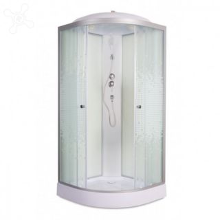 Душевая кабина Deto L 908 стандартная 80х80х215 см